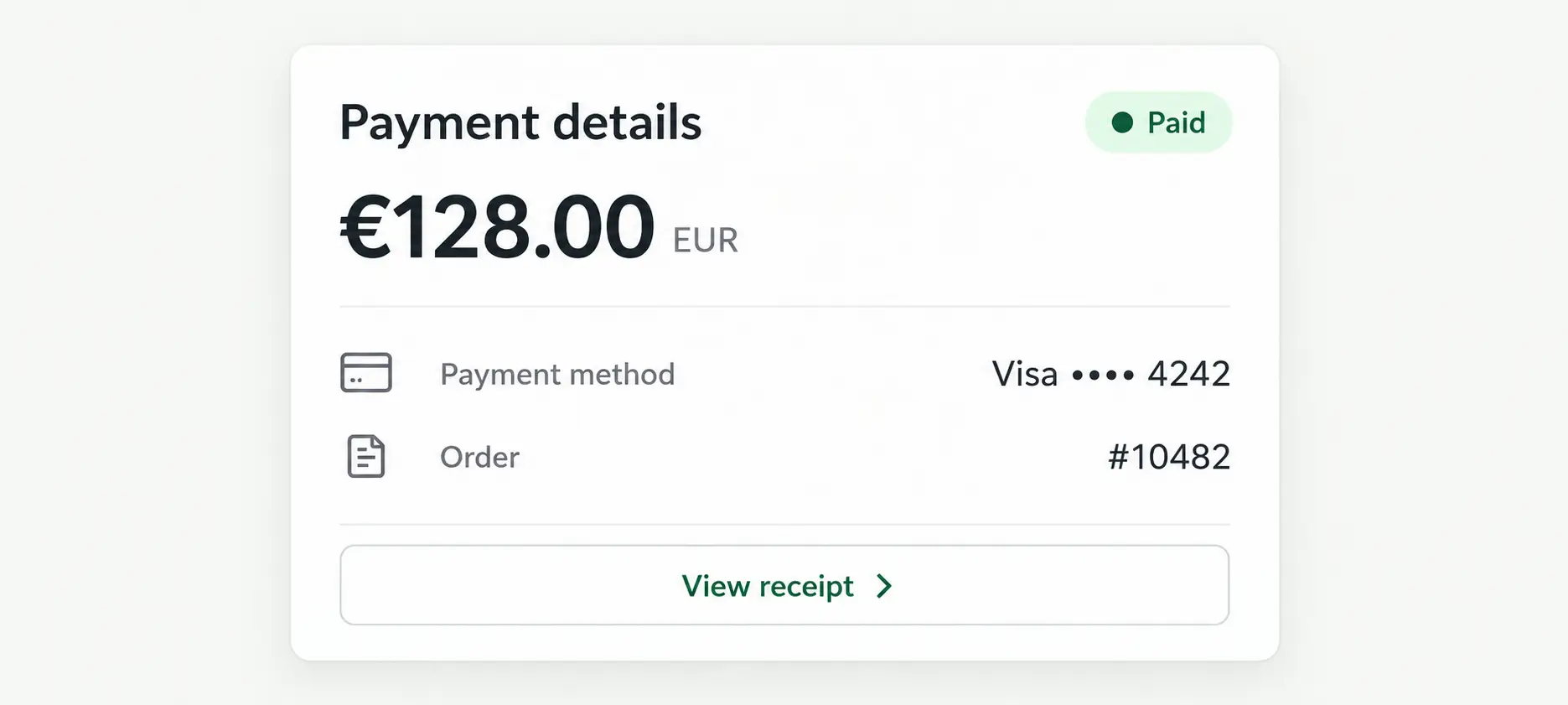 Payments